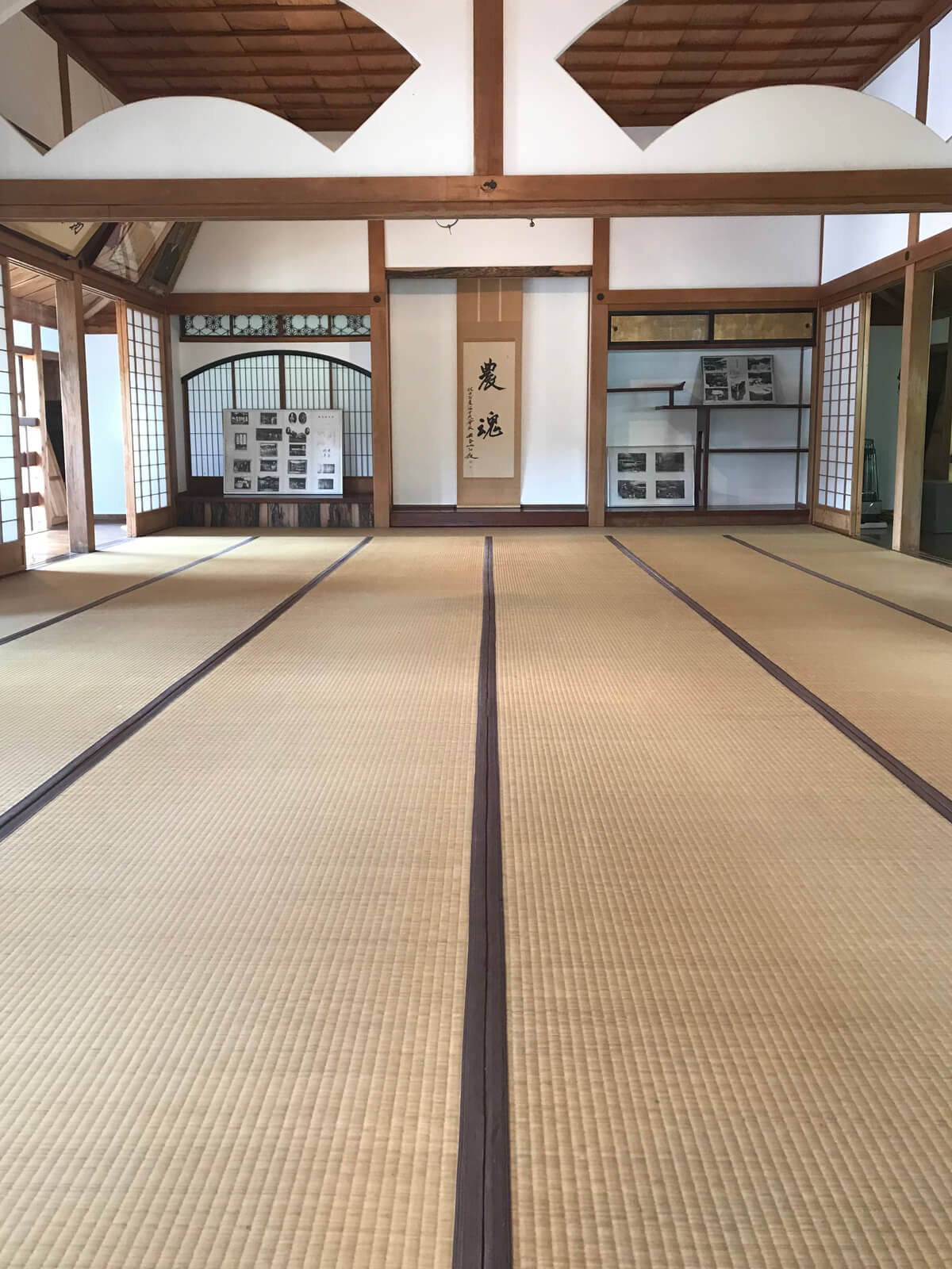 旧長谷山邸の蔵、3階の座敷。