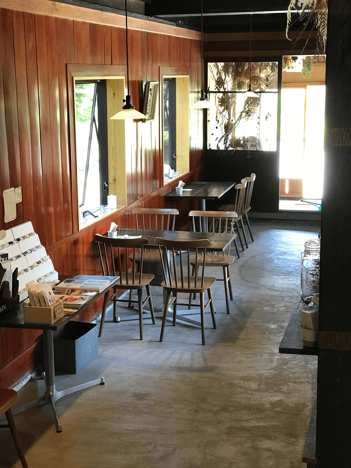 阿専 カフェ店内