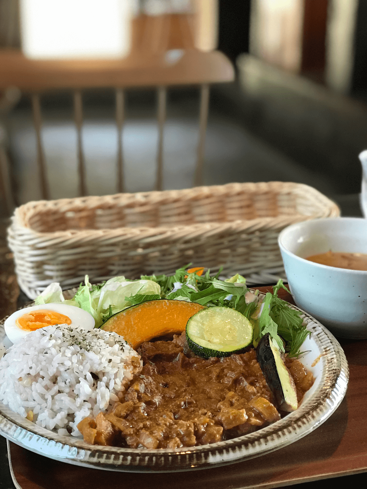 阿専 ある日のランチ、キーマカレー